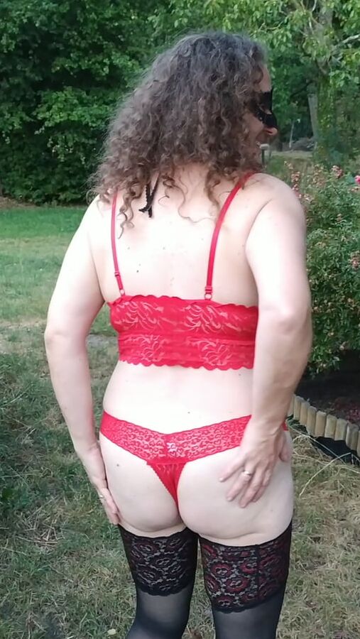 in the garden