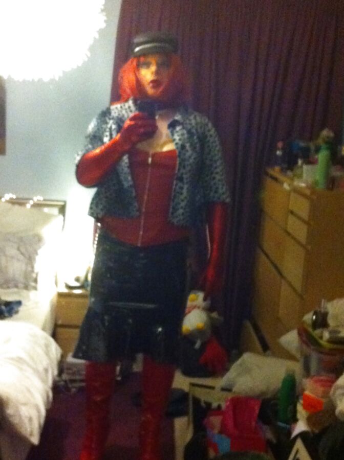 Jana transformed as Manga Doll