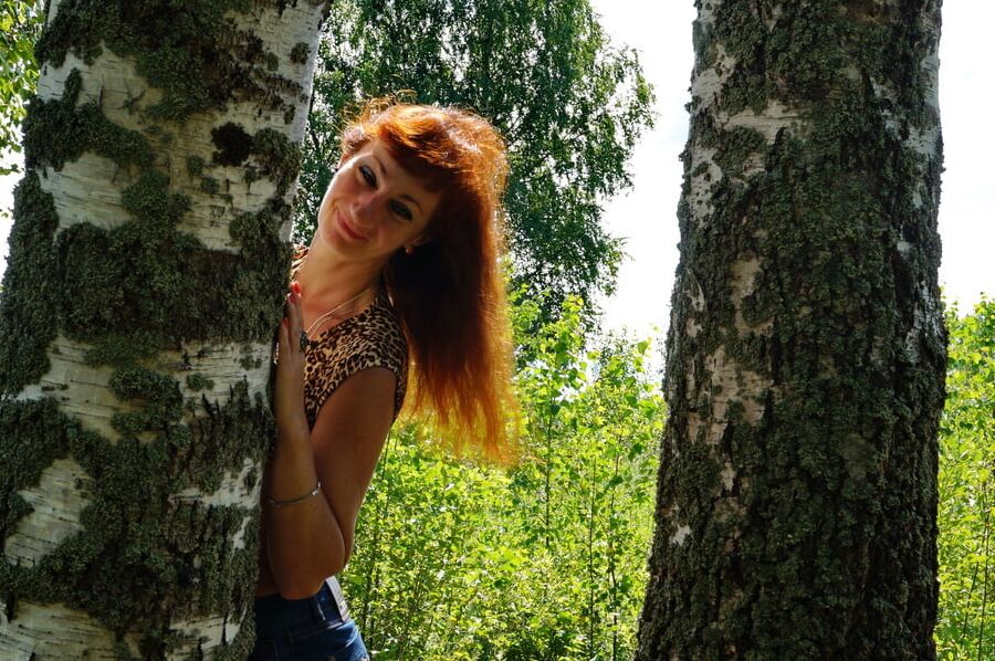 Red Hair and Birch