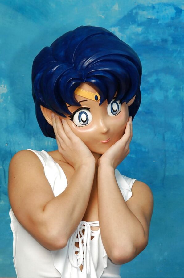 Jana transformed as Manga Doll