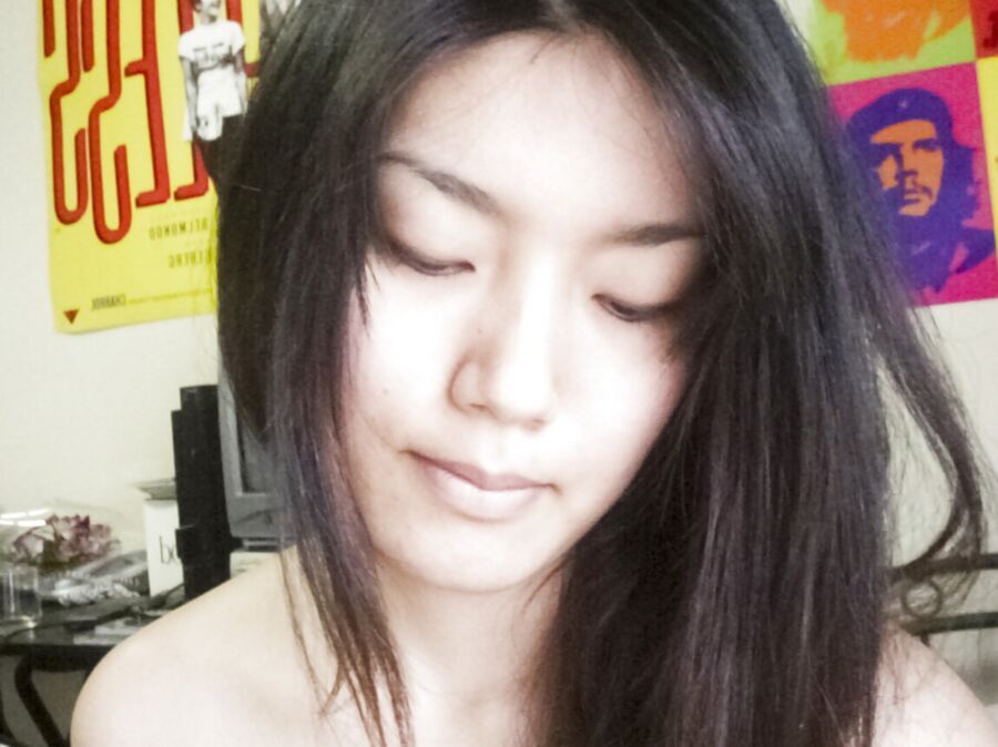 Bending over and slamming a hot Asian babe