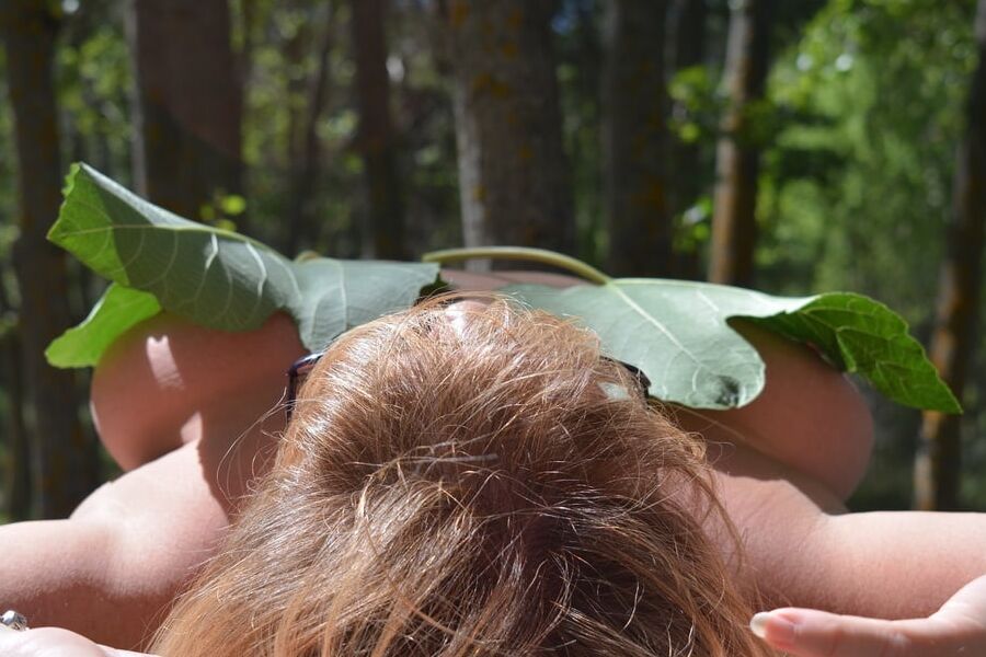 Julie Cunningham Nudist Fig Leaves