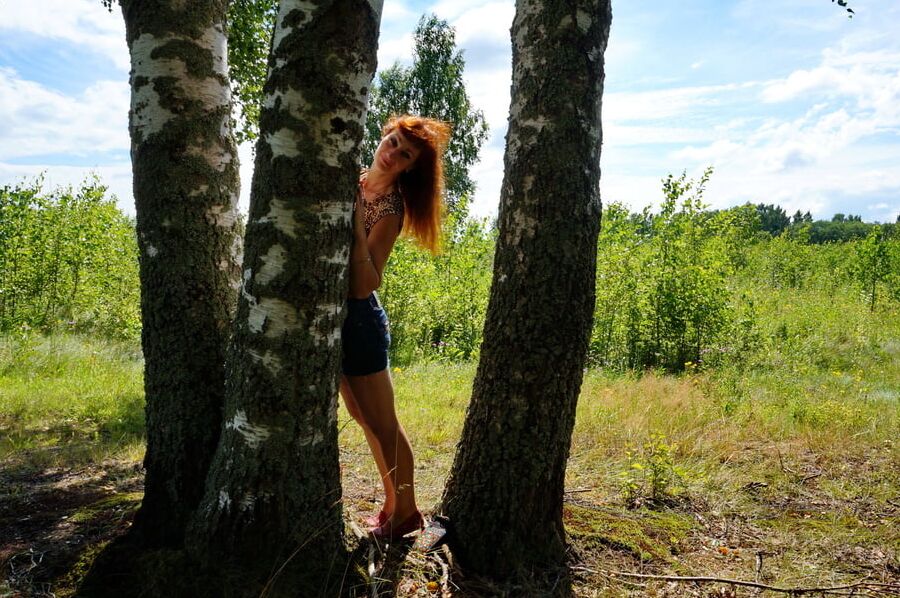Red Hair and Birch