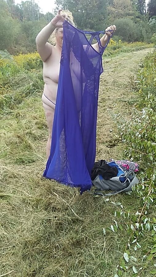 lingerie in nature