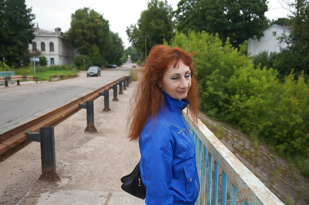 On vazuza-river in cold weather