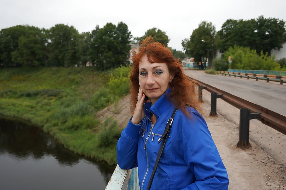 On vazuza-river in cold weather