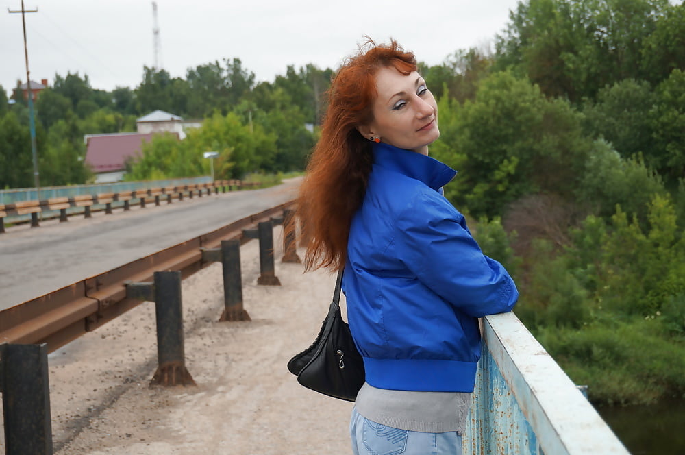 On vazuza-river in cold weather