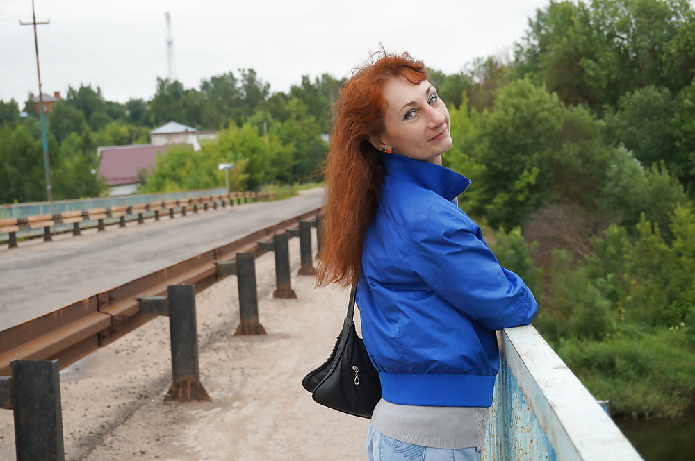 On vazuza-river in cold weather