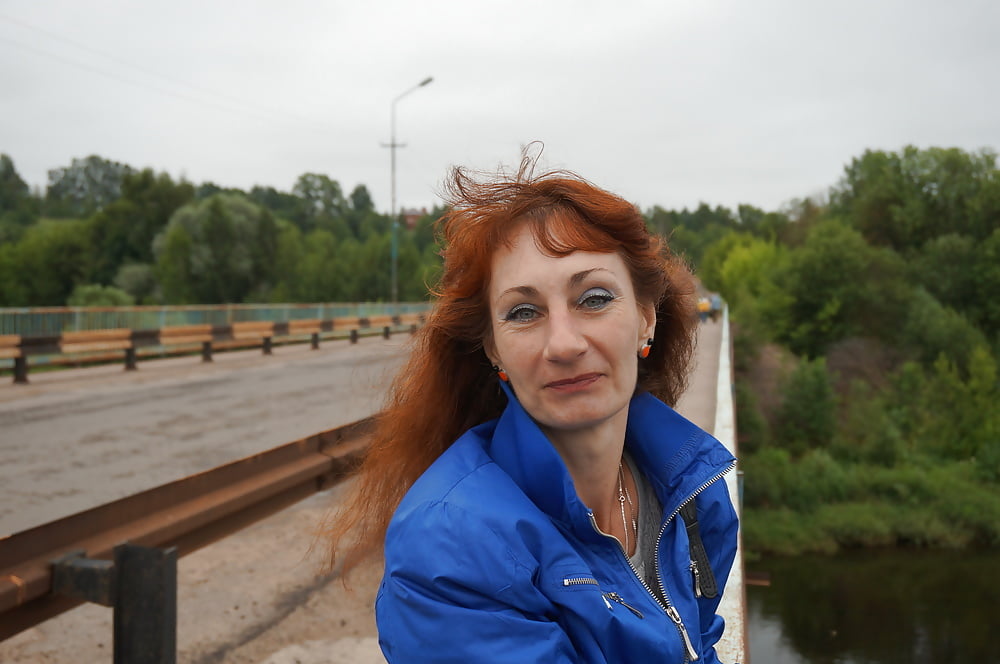 On vazuza-river in cold weather