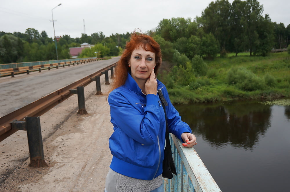 On vazuza-river in cold weather