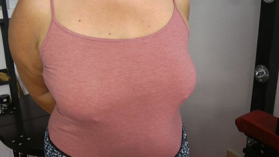 Breasts and pussy be worked with MagicWand