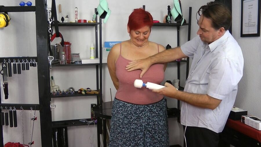 Breasts and pussy be worked with MagicWand