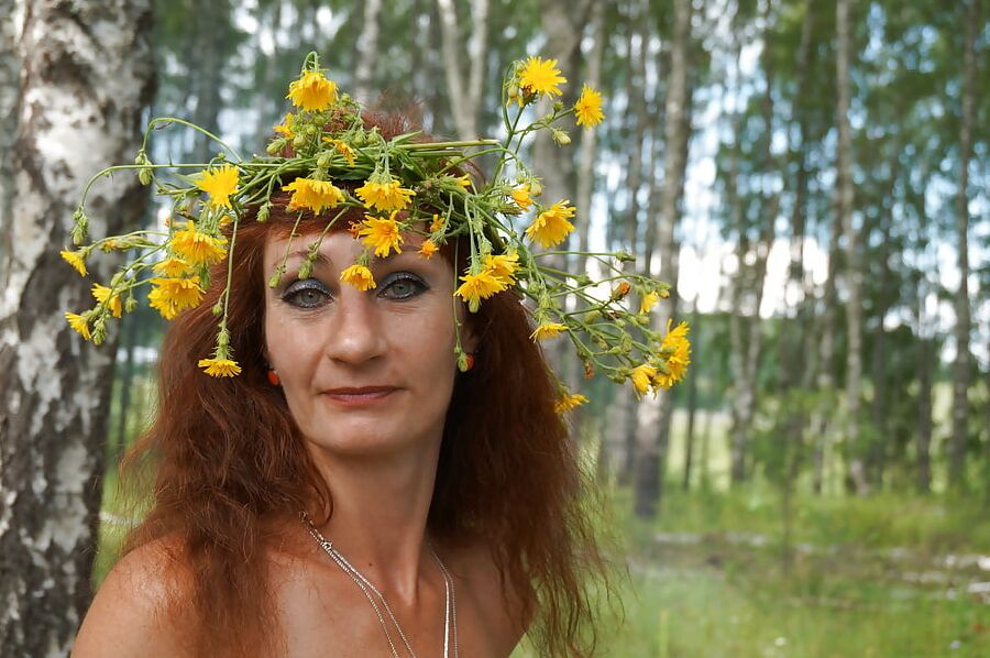 Circlet of Flowers and Fire