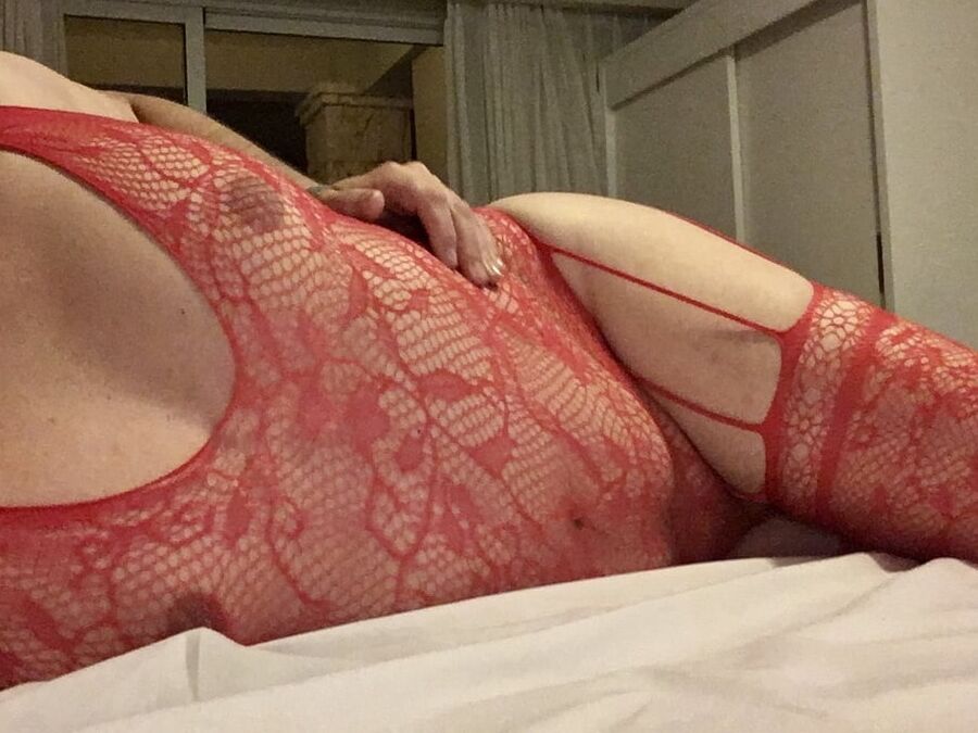 Red Bodystocking