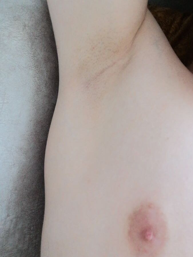 Young boy armpit