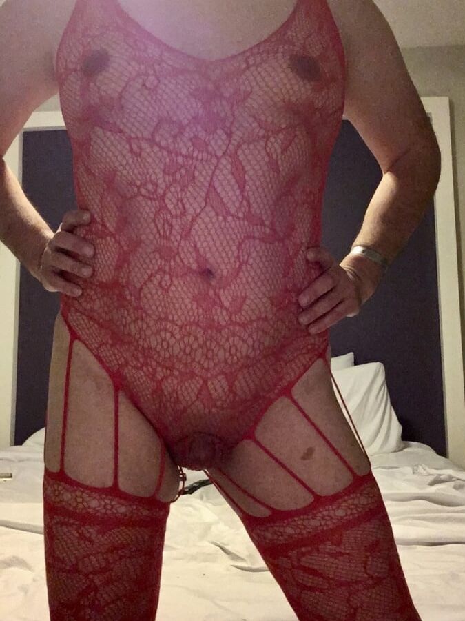 Red Bodystocking