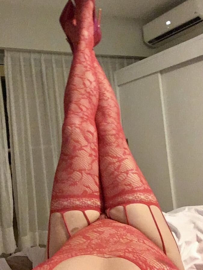 Red Bodystocking