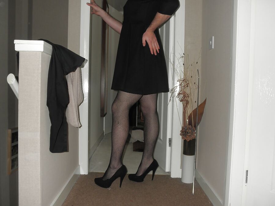 New black dress and corset