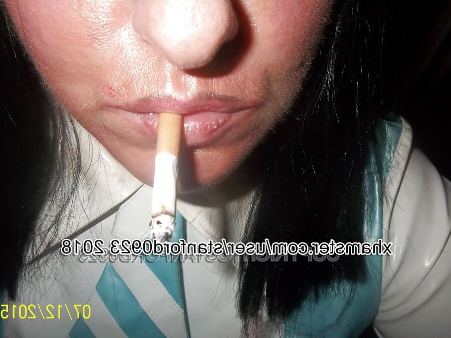 SLUT WIFE SMOKING CORKY