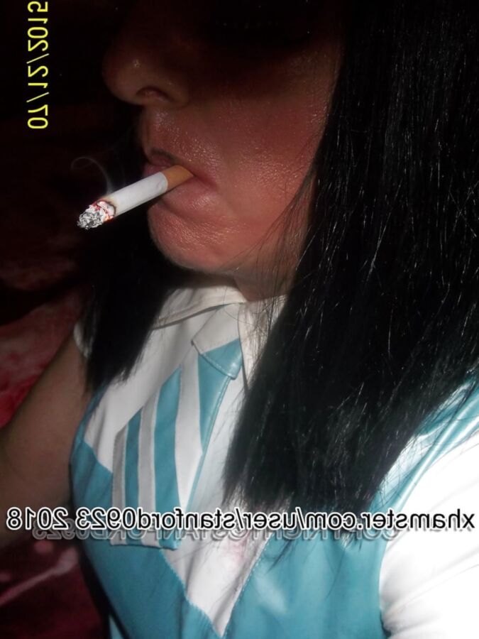 SLUT WIFE SMOKING CORKY