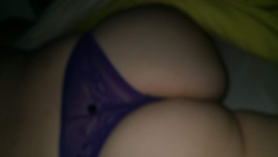 Ass with plug