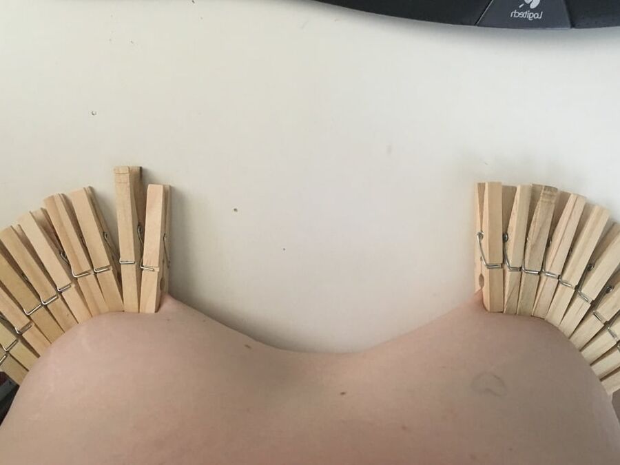 Cloths pin Tits