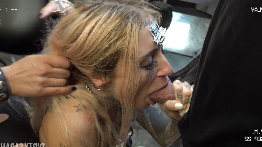 Dirty Sarah: Bitch Got Her Forehead Tattooed