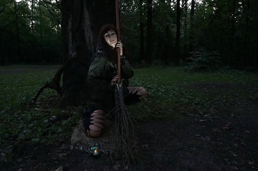 Witch with Diabolic Light