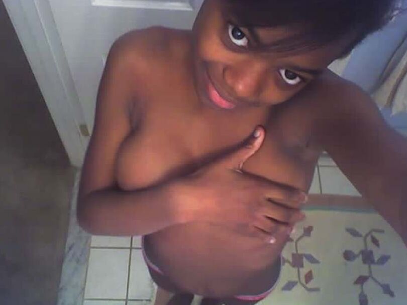 Ebony plumper Olivia Leigh gets naked