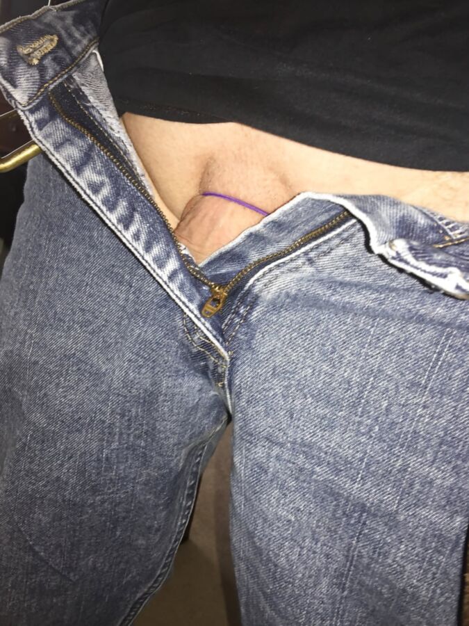 Big hard cock in Jeans