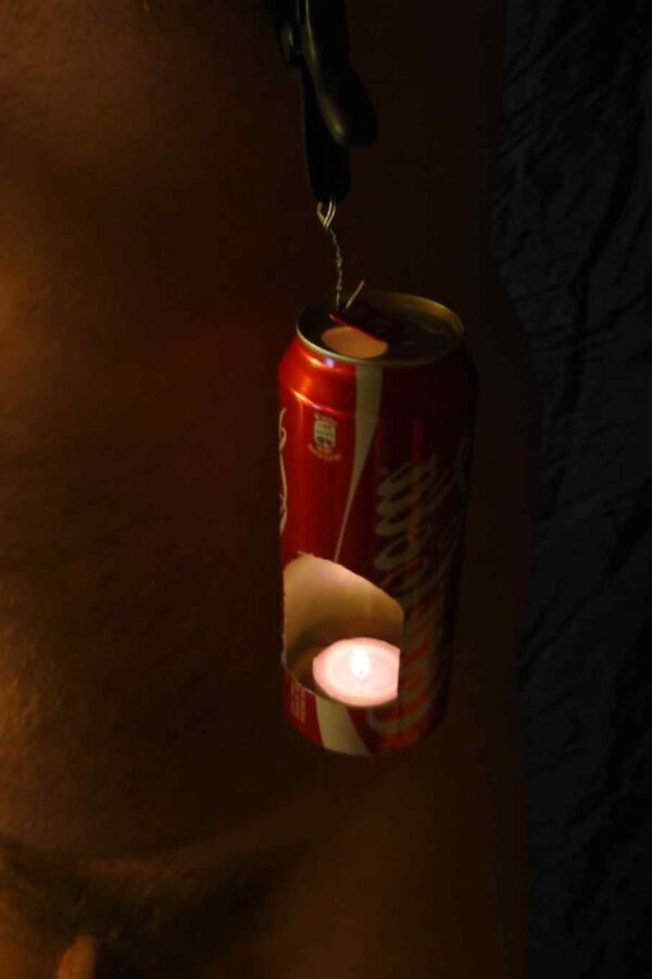 candle in cans