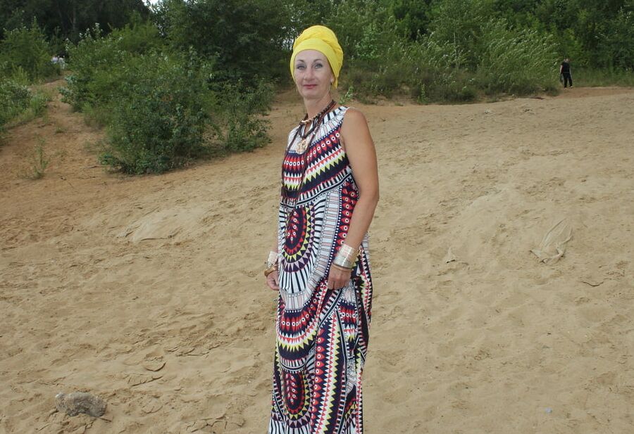 In Africa's dress