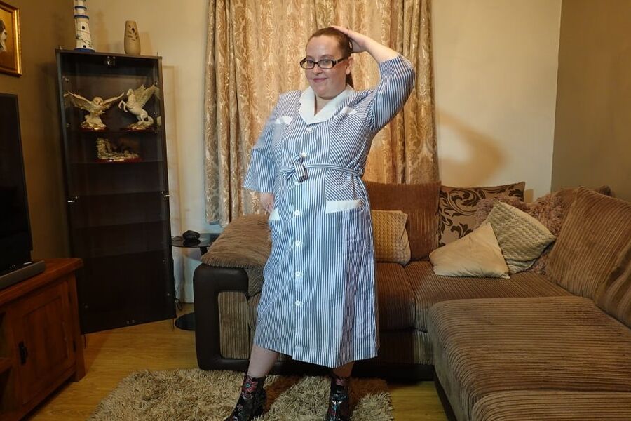 Haley in Maid uniform