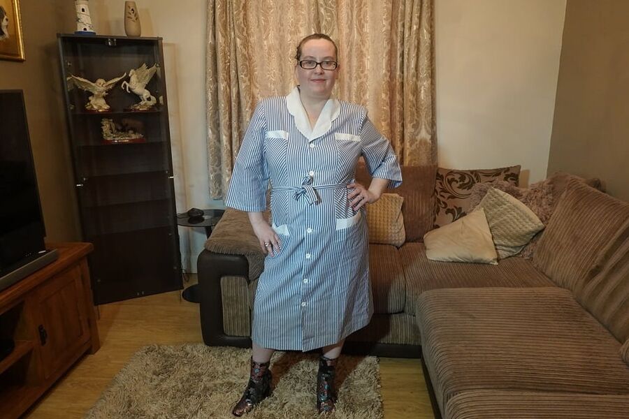 Haley in Maid uniform