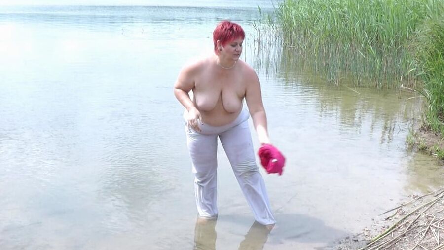 Wet at the lake