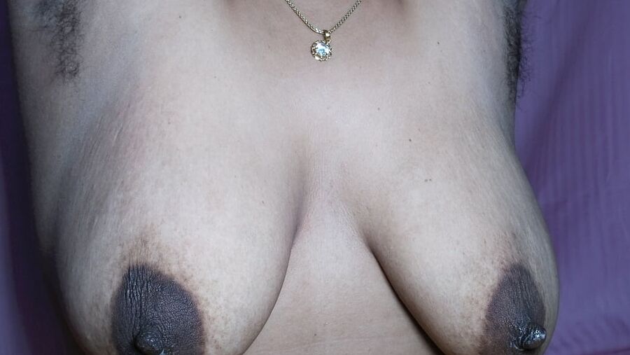 Desi Bhabhi's Hairy Armpit and Big Milky Boobs