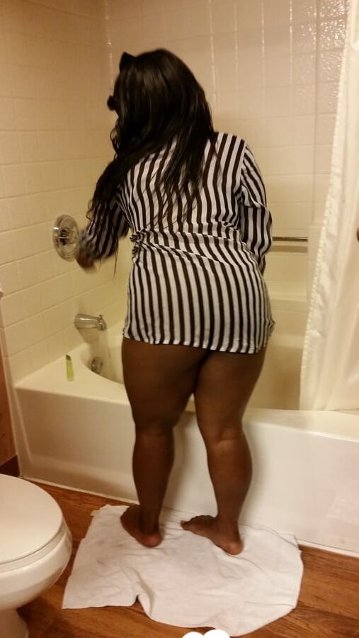 Black honey gets recorded as she showers