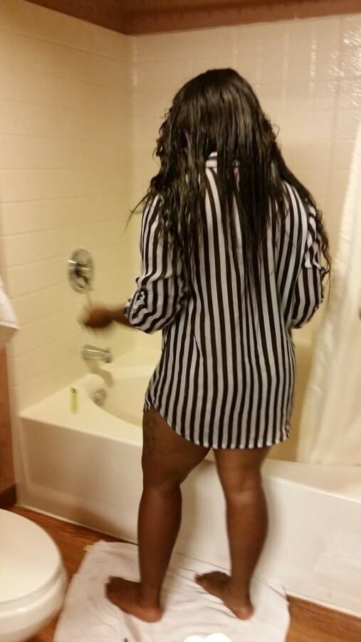 Black honey gets recorded as she showers