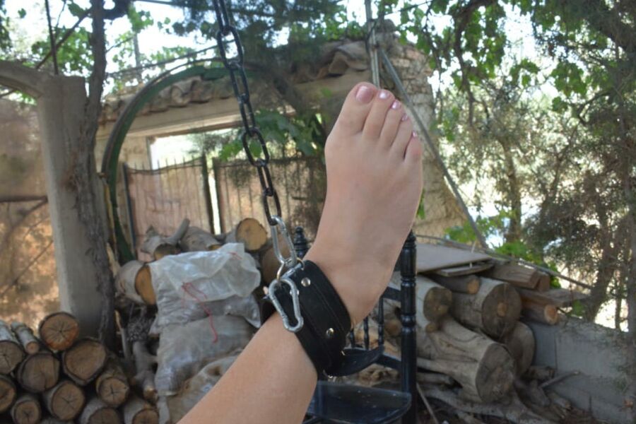 Julie Cunningham Chained To A Tree