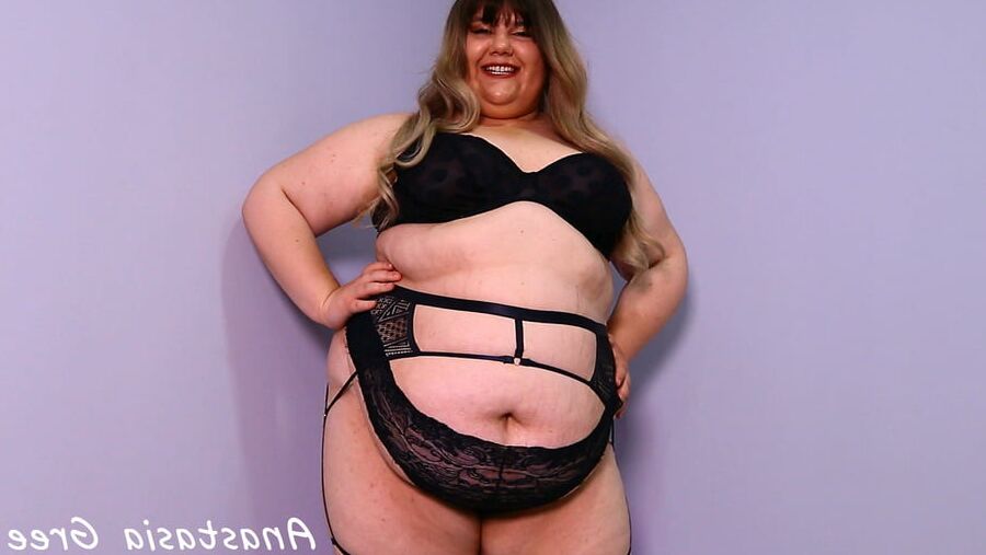 Hot bbw SSBBW belly Big ass