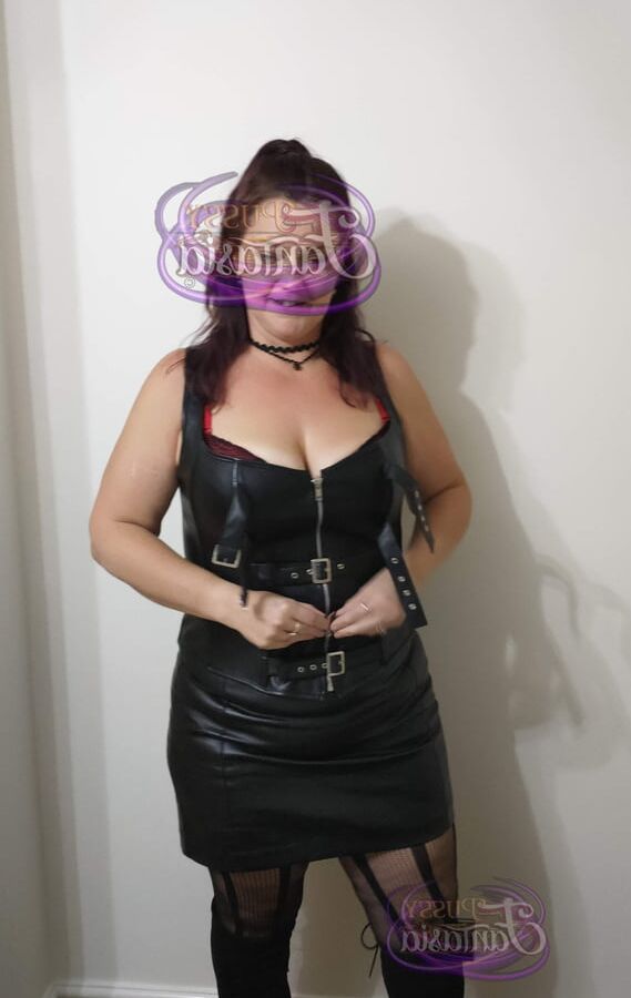 PVC & stocking strip tease