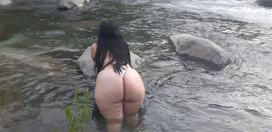 Mommy in river