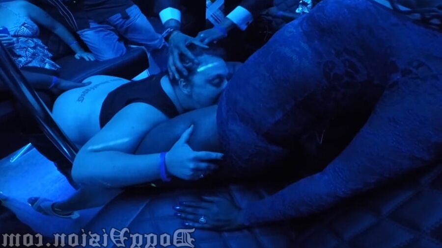 Sucking and Squirting on a Party Bus