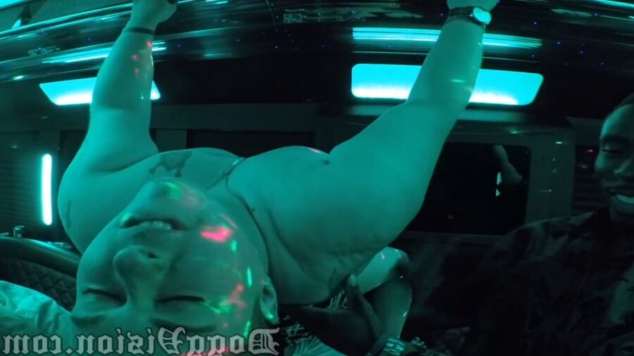 Sucking and Squirting on a Party Bus