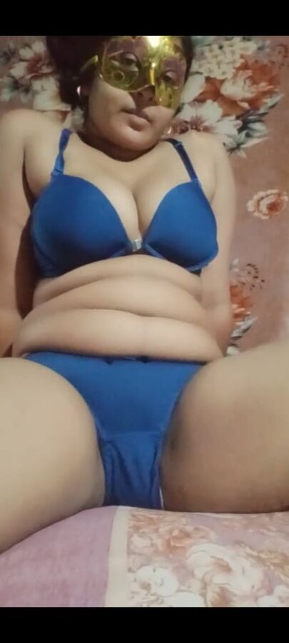 Sexy girl bathing and wearing lingerie