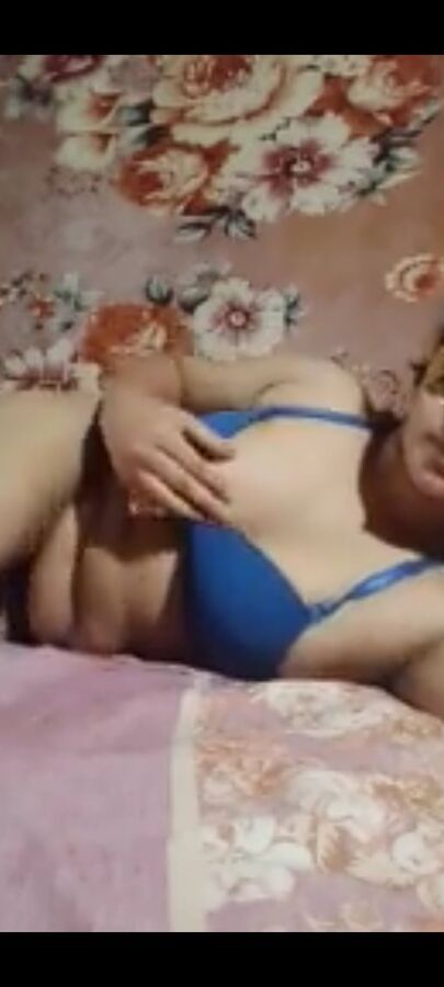 Sexy girl bathing and wearing lingerie