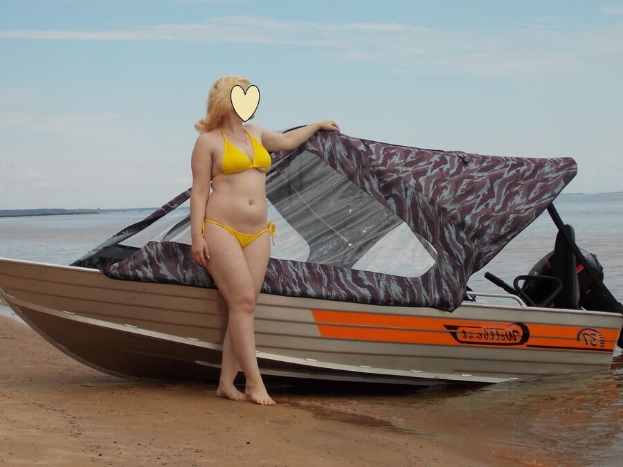 Beach hot blonde