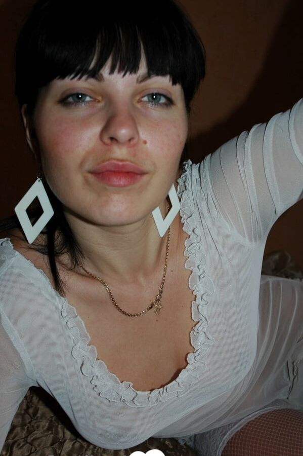 Wifey in stockings taking some naughty selfies