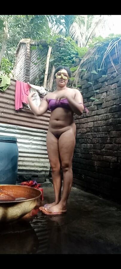 Bathing and peeing