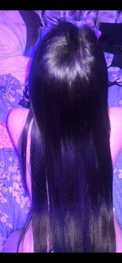 Long hair beauty